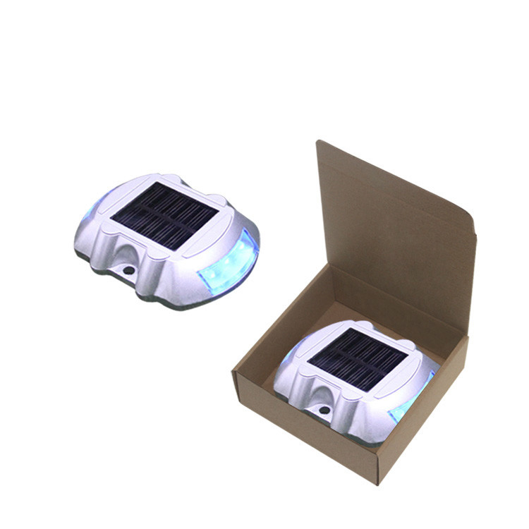 IP68 مقاوم للماء مخصص اللون ثابت وميض الضوء الساطع ضوء قفص الاتهام للطاقة الشمسية للمسار درب