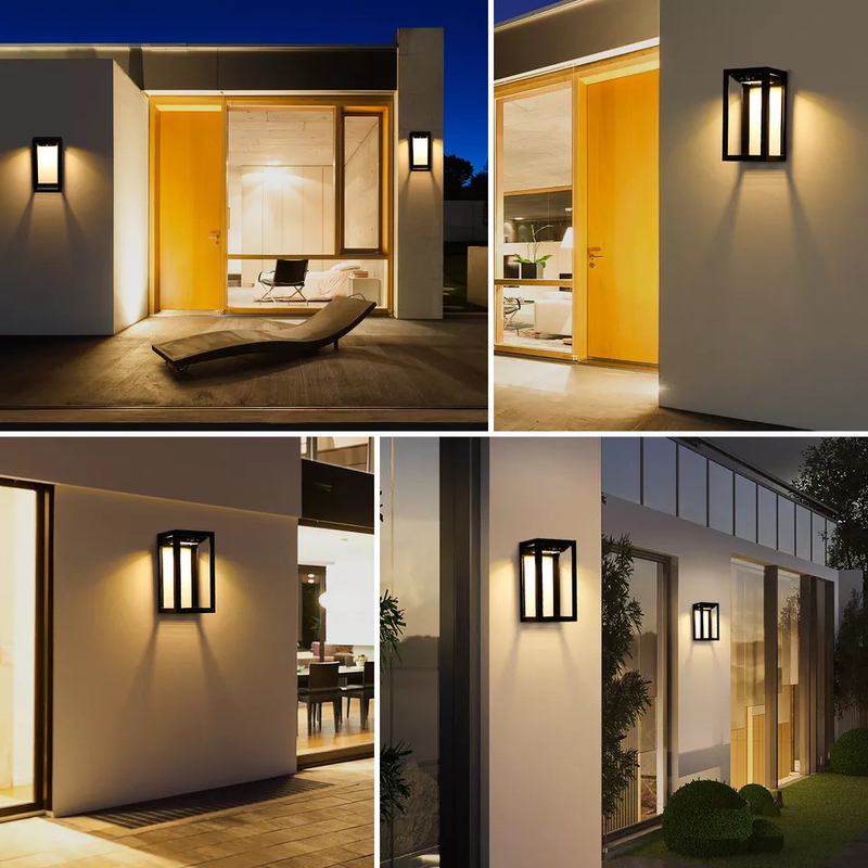 2200mA بطارية تعمل بالطاقة الشمسية الجدار ضوء استشعار الحركة تعمل بالطاقة الشمسية أضواء LED للديكور