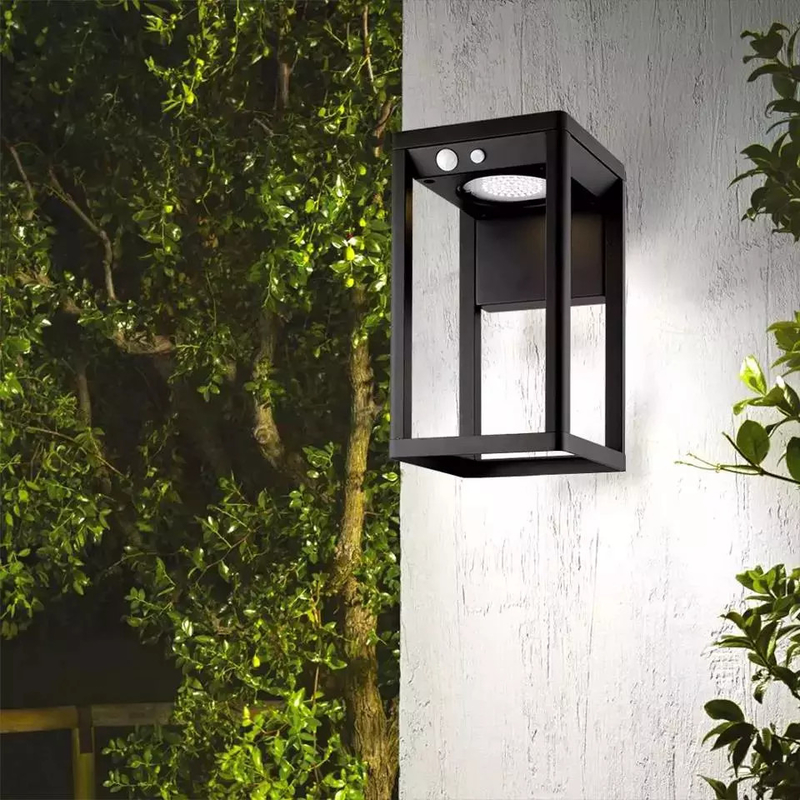 2200mA بطارية تعمل بالطاقة الشمسية الجدار ضوء استشعار الحركة تعمل بالطاقة الشمسية أضواء LED للديكور