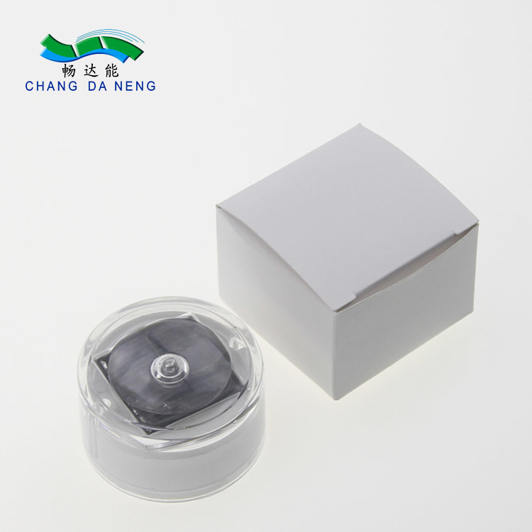 مزاج زجاج يعمل بالطاقة الشمسية LED Cat Eye Light 40MA قلم تحديد الرصيف وامض
