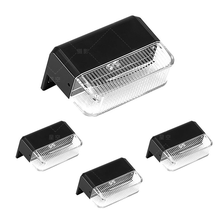 200 لومن إضاءة السياج الشمسي 8-10 ساعات عمل المناظر الطبيعية في الهواء الطلق 7.8 أوقية