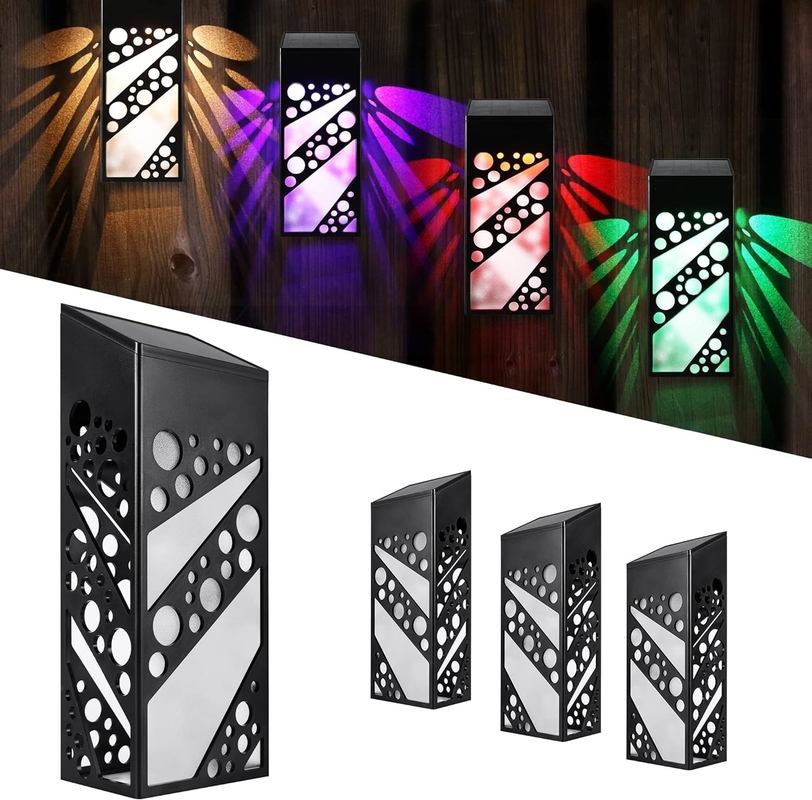 IP65 مضاد للماء مصابيح الحائط تعمل بالطاقة الشمسية لتصميم المناظر الطبيعية