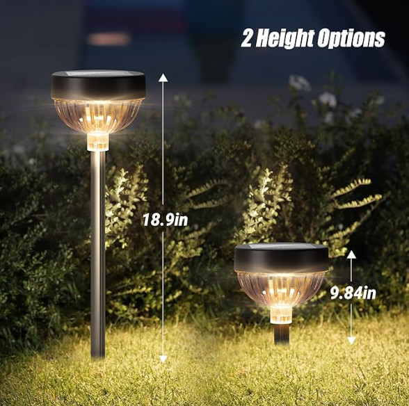 أحادية البلورات السيليكون LED أضواء الحديقة الشمسية RGB لون في الهواء الطلق 100LM كثافة