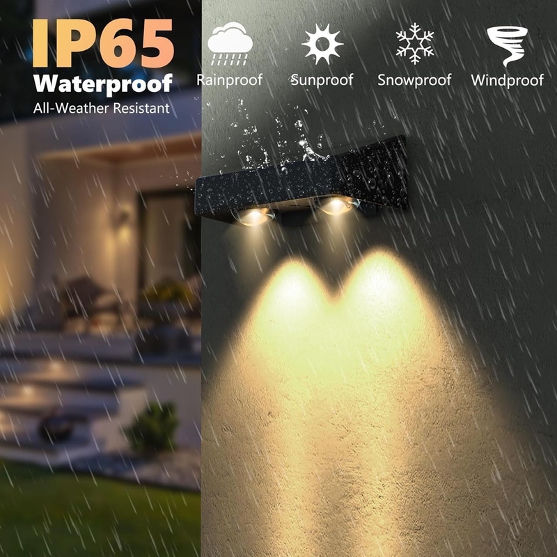 15 ساعة وقت العمل IP65 مقاوم للماء LEDs RGB أبيض دافئ طاقة شمسية ضوء مع بطارية 3.7V / 1200MAH الليثيوم الثلاثي