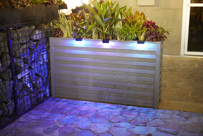IP67 مقاوم للماء أشعة الطاقة الشمسية LED الميناء أضواء LED الميناء مصباح للخطوة الرصيف الدرج الحديقة الطريق الأرضي