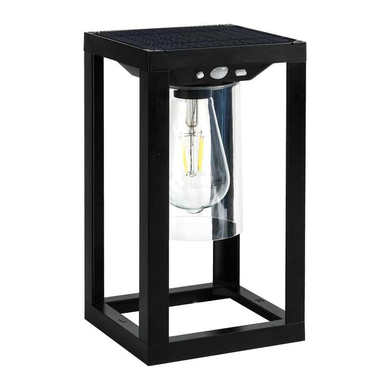 مصابيح LED الحارة البيضاء ذات الطاقة الشمسية مع مستوى مقاومة للماء IP65