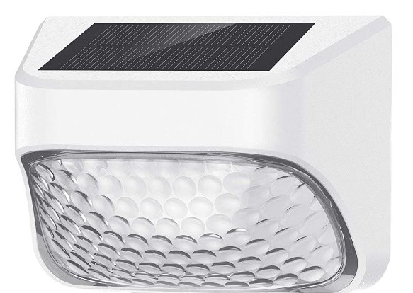 100 غرام ضوء السياج الشمسي الأسود ABS PMMA الدافئ الأبيض RGB 20Lumens مقاوم للماء IP65 4.5 ساعة الشحن