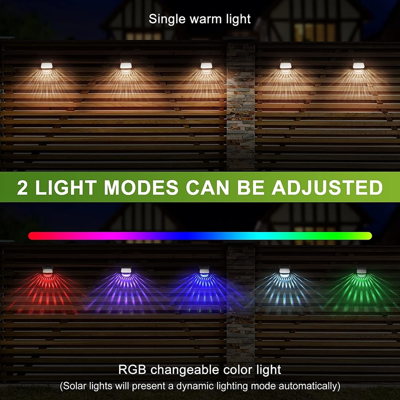 20 ليمن ضوء أسود يعمل بالطاقة الشمسية مع وقت شحن 4.5 ساعة ولون ضوء RGB أبيض دافئ