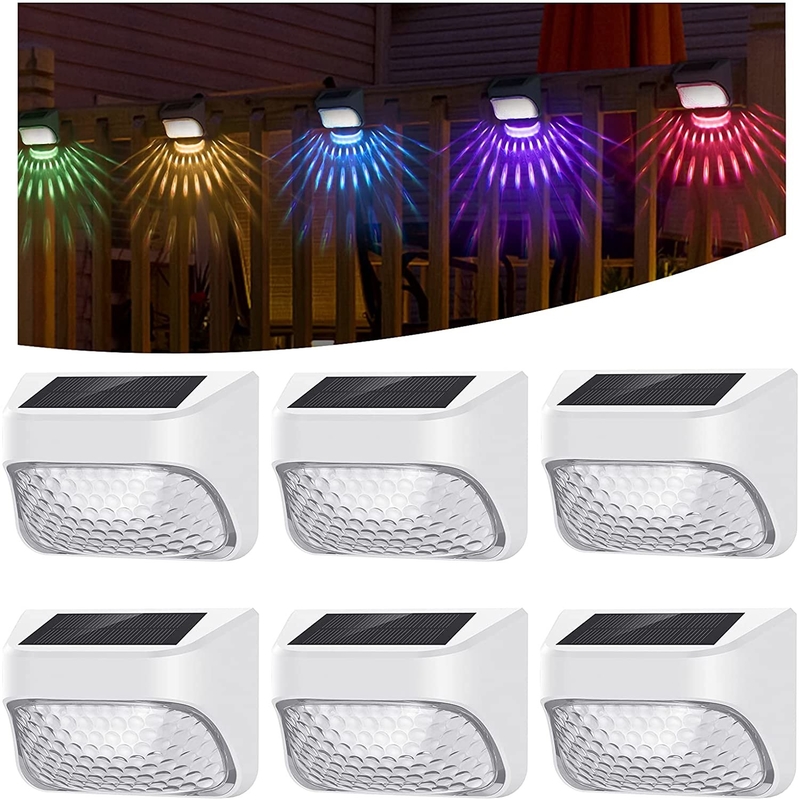 15 ساعة عمل ABS PMMA زخرفة شمسية ضوء دافئ أبيض RGB بطارية السيليكون أحادي البلور