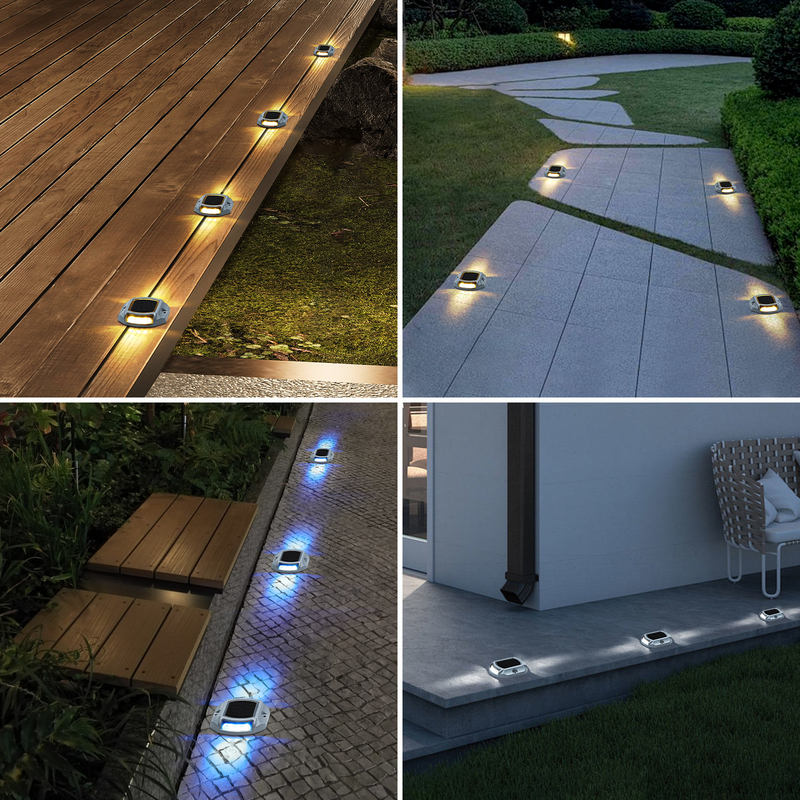 ألومنيوم LED ضوء رصيف الطاقة الشمسية 140g الوزن بول / البيضاء الباردة لتطبيقات رصيف البحرية