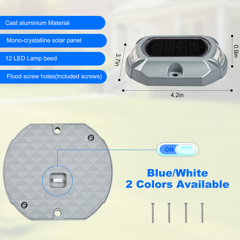 IP68 مضاد للماء الشمسية مصدر الطاقة الشمسية LED Light