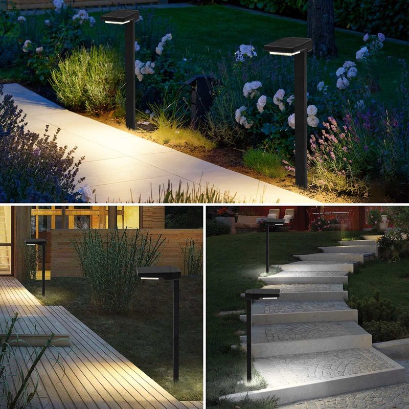 IP65 ضوء الخارجي للطاقة الشمسية مع 15 ساعة من وقت العمل LED Light Beads Auto On / Off