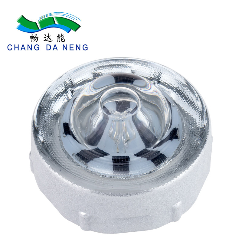 360 درجة الزجاج المقاوم بالطاقة الشمسية LED Road Stud Roadway Warning الرصيف Road Stud