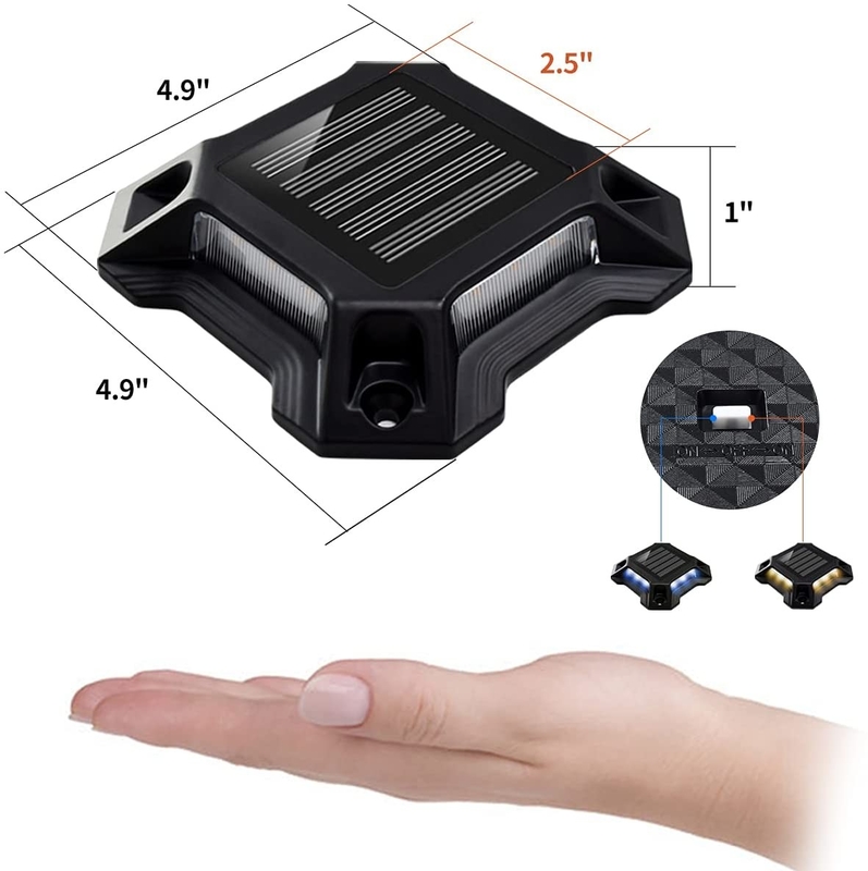 ضوء شمسي أبيض بارد يستخدم بطارية 1.2V/600MAH NiMh