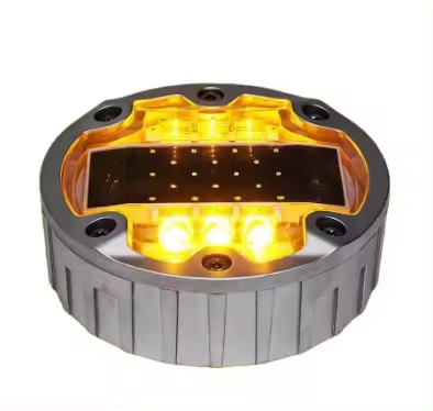6 حبات LED الشمسية العلامات على جانب الطريق العمر ≥50000h 143 * 53mm للاستثمار طويل الأجل