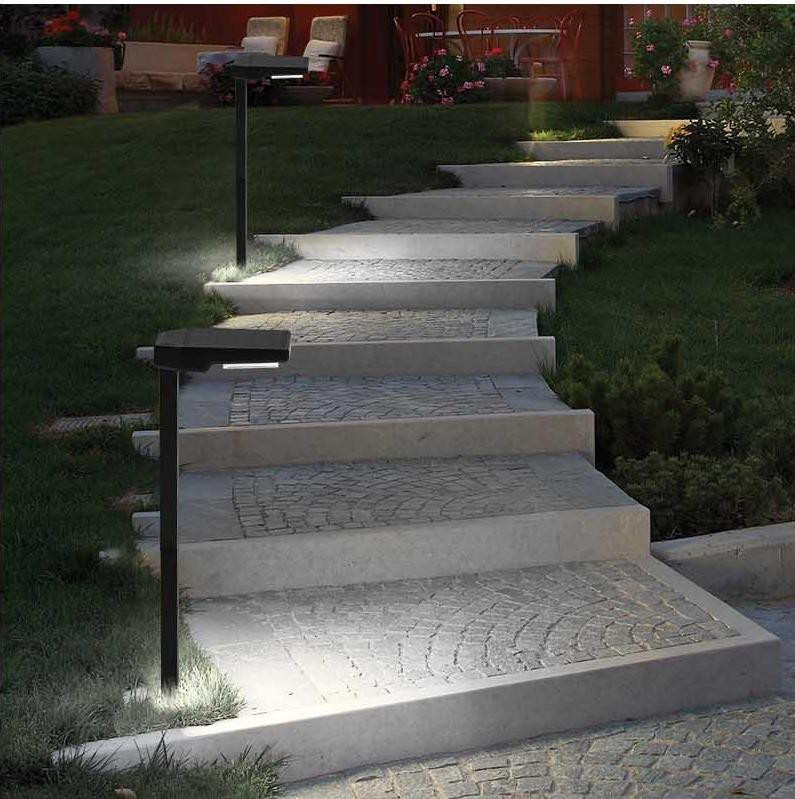 ألعاب الطرق الخارجيّة مصباح شمسيّ 6 أضواء LED مشرقة 15 ساعة وقت العمل IP65 مقاوم للماء