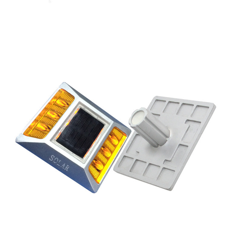 IP68 مضاد للماء شمسية سبيك LED الصب المضارع الألومنيوم الطرق المرورية الموجهة الأضواء مع القدمين