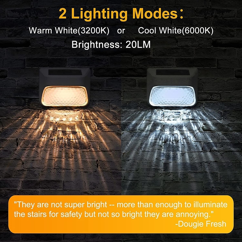 ضوء الحائط الخارجي IP65 المقاوم للماء مع مصابيح LED RGB بيضاء دافئة