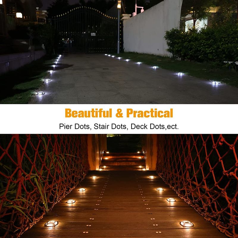 IP65 ضوء السياج الشمسي مع 15 ساعة عمر البطارية والبطارية 2V / 200MA السيليكون أحادي البلور