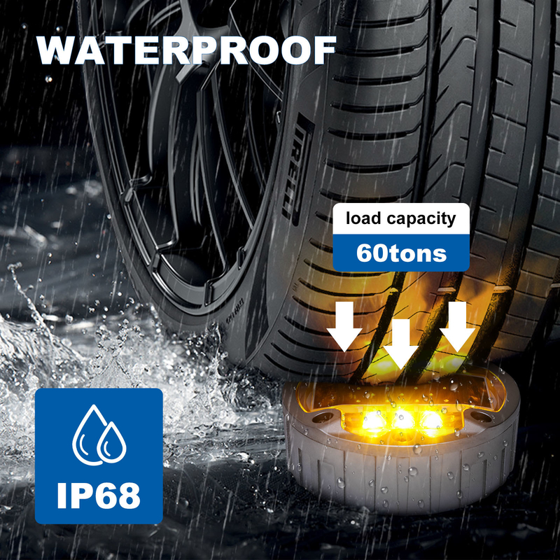 1150g أجهزة الطرق الشمسية في ألوان متعددة مستوى مقاوم للماء IP68 2V