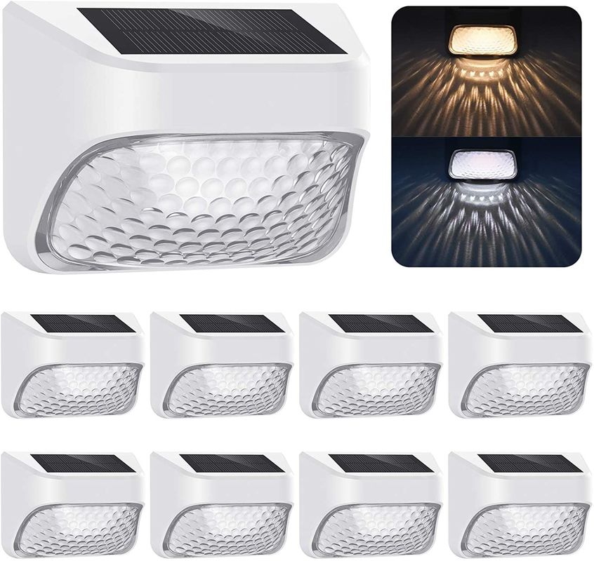 15 ساعة طويلة من الوقت العامل ضوء السياج الشمسي مع لوحة السيليكون الأحادي البلورية