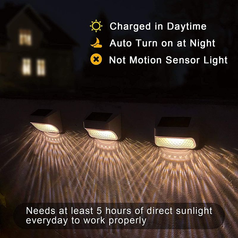 15 ساعة طويلة من الوقت العامل ضوء السياج الشمسي مع لوحة السيليكون الأحادي البلورية