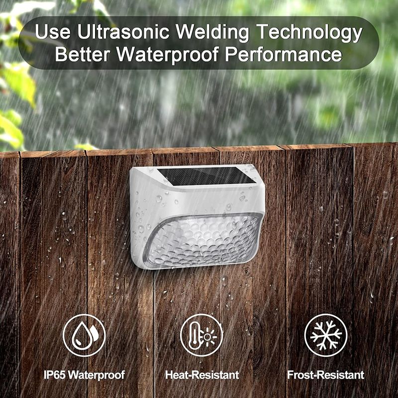 15 ساعة طويلة من الوقت العامل ضوء السياج الشمسي مع لوحة السيليكون الأحادي البلورية