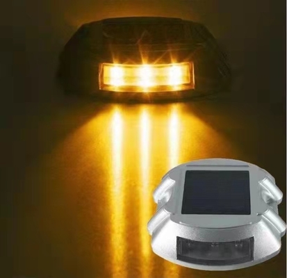 IP68 مقاوم للماء للطاقة الشمسية أضواء الأرض ترصيع الطريق LED للخارج / المسار / سطح السفينة / درب