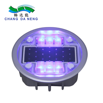 LED تحذير لين ماركر الشمسية الطريق مسمار أضواء مقاوم للماء IP68 سبائك الألومنيوم