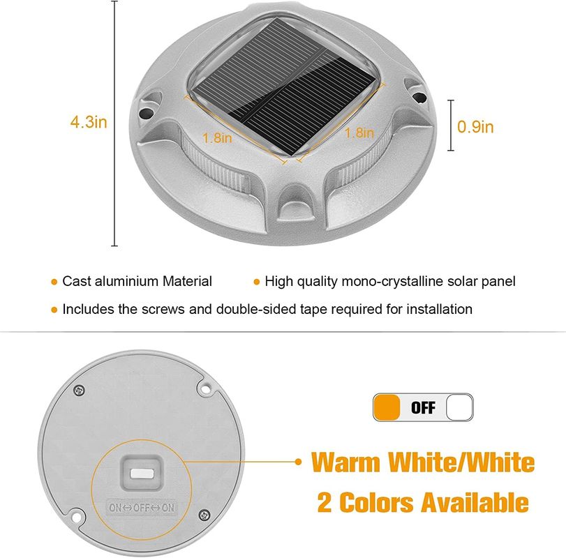 قم بتحديث إضاءة رصيفك بإضاءة رصيف شمسية صديقة للبيئة وسهلة التثبيت
