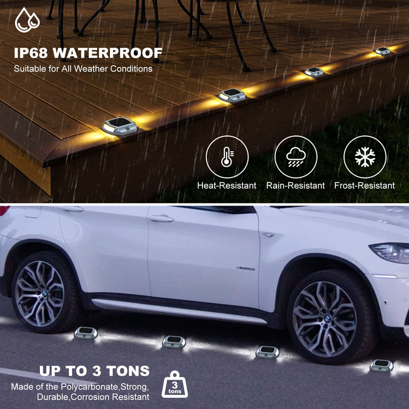 الأزرق / البيضاء الشمسية الضوء المصدر الضوء LED الألومنيوم الحزمة IP68 مستوى مقاومة للماء