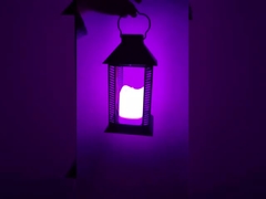 تصميم جديد RGB مصباح للطاقة الشمسية