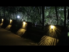 أضواء سياج الحديقة بالطاقة الشمسية KF15